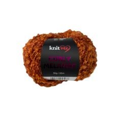 KnitMe Curly Melange Tarçın - KCM58