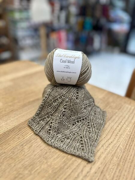 Cool Wool by Sibel Kavaklıoğlu 03 Vizon %100 Merino Yünü İp