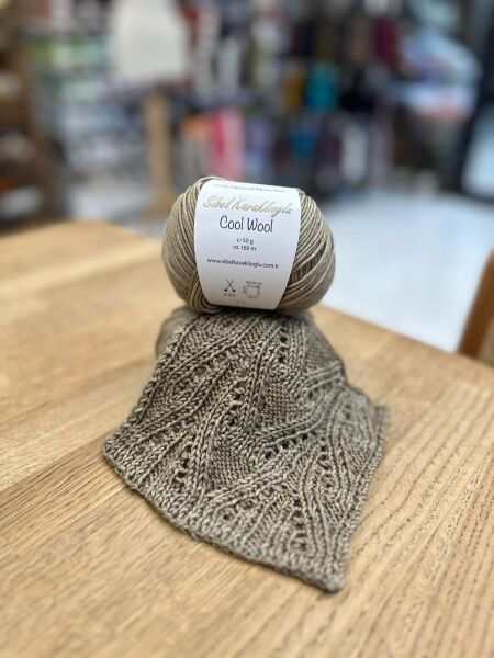 Cool Wool by Sibel Kavaklıoğlu 03 Vizon %100 Merino Yünü İp