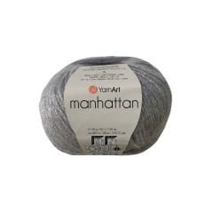 YarnArt Manhattan Simli Açık Lila-Gümüş
