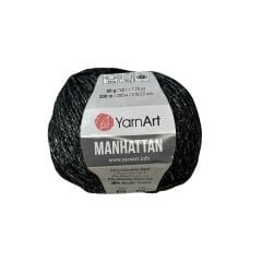 YarnArt Manhattan Simli Antrasit