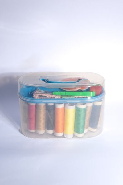 Oval Kutulu Dikiş Seti