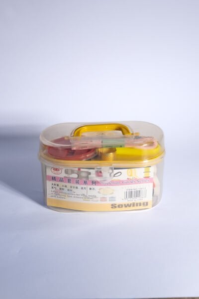 Küçük Oval Kutulu Dikiş Seti