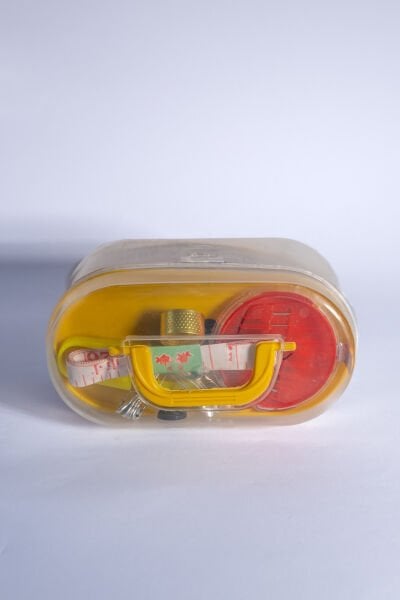 Küçük Oval Kutulu Dikiş Seti