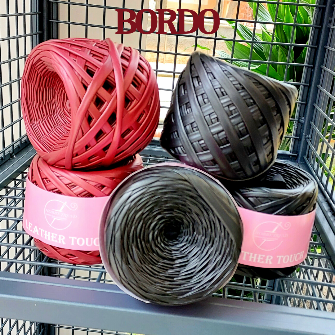 BORDO DERİ İP