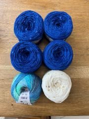 Yazlık ör karıştır pullu bluz kiti-5