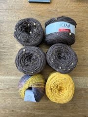 Yazlık ör karıştır pullu bluz kiti-6