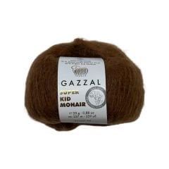 Gazzal Super Kid Mohair / Kahve - 64401