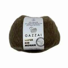 Gazzal Super Kid Mohair / Sütlü Kahve - 64403