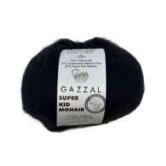 Gazzal Super Kid Mohair / Siyah - 64409