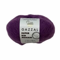 Gazzal Super Kid Mohair / Mor - 64410