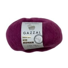 Gazzal Super Kid Mohair / Mürdüm - 64415