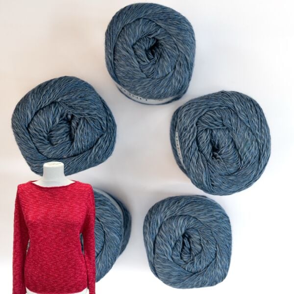 Apolet Omuz Bluz Kiti İndigo