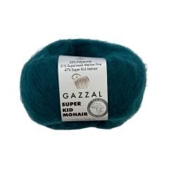 Gazzal Super Kid Mohair / Petrol Yeşili - 64418
