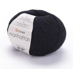 Yarnart Manhattan Simli Siyah