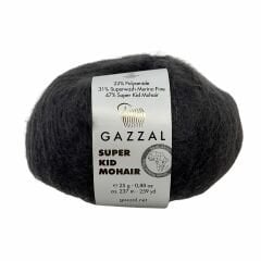 Gazzal Super Kid Mohair / Koyu Gri - 64432