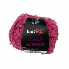 Curly Alpaca KC05 Fuşya