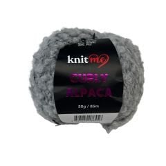 Curly Alpaca KC08 Açık Gri
