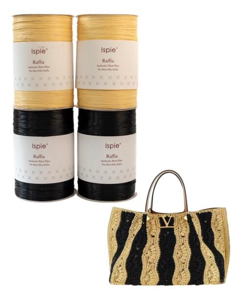 İspie Rafya Valentino Çanta Kiti No 1