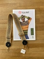 KnitMe Siyah Noktalı Spor Çanta Sapı