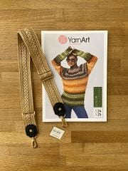 KnitMe Krem Spor Çanta Sapı