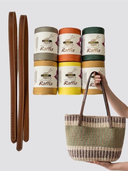 Rafya Çanta Kiti No3