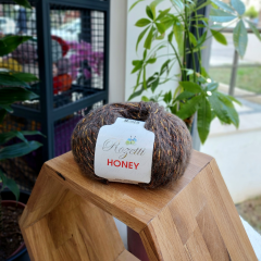 Rozetti Honey Işıltılı Koyu Kahve