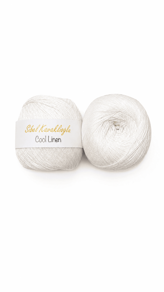 Cool Linen by Sibel Kavaklıoğlu Beyaz
