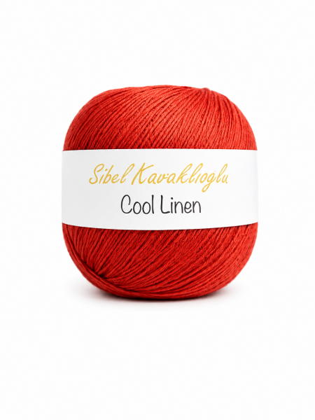 Cool Linen by Sibel Kavaklıoğlu Kırmızı