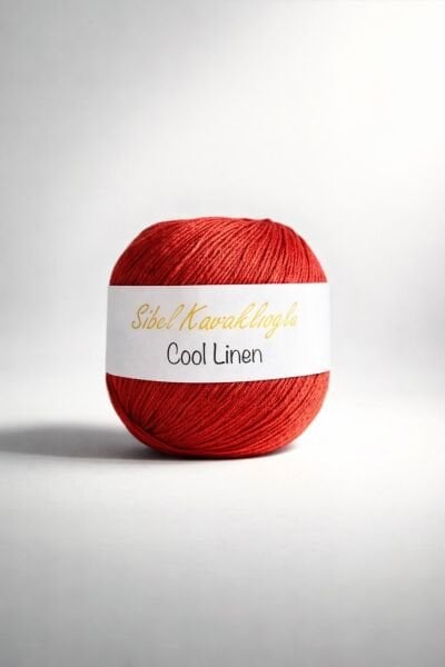 Cool Linen by Sibel Kavaklıoğlu Kırmızı
