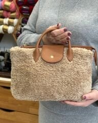 Camel Peluş Çanta
