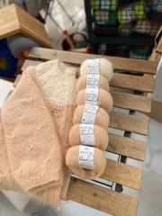 Mohair Yakadan Başlama Bluz Kiti S Beden