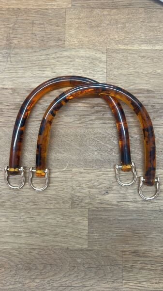 12 cm Ucu Demir Kahvrengi Akrilik Sap - 1 Adet