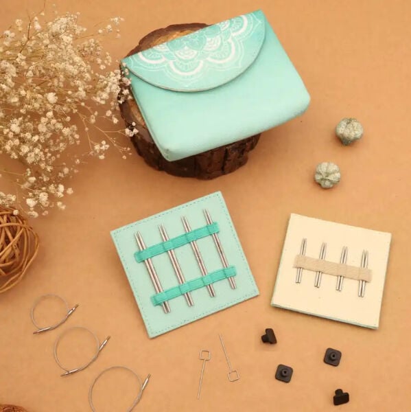 THE MINDFUL PETİTE MİNİ Değiştirilebilir Misinalı Şiş Seti - (5 CM - 7,5 CM)