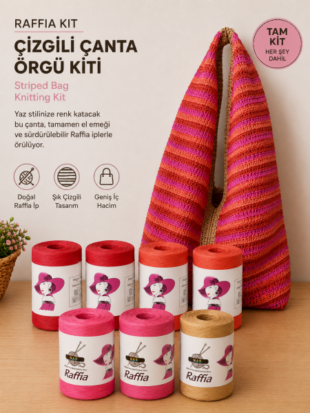 Raffia Çanta Kiti