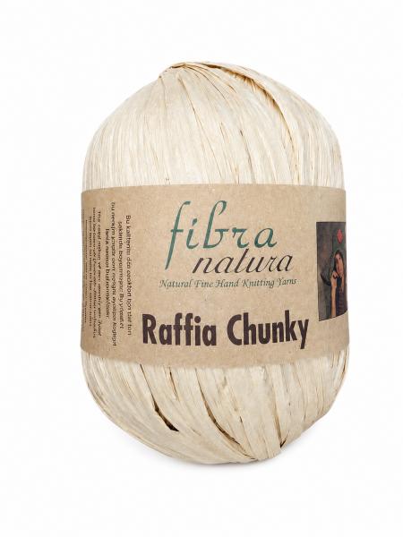 Fibra Natura Raffia Chunky / Krem 114-16