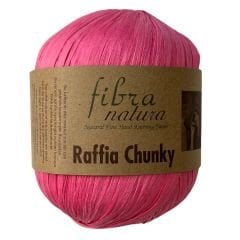 Fibra Natura Raffia Chunky / Fuşya 114-06