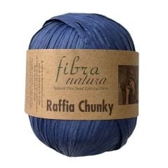 Fibra Natura Raffia Chunky / Mavi 114-13