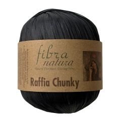 Fibra Natura Raffia Chunky / Siyah 114-22
