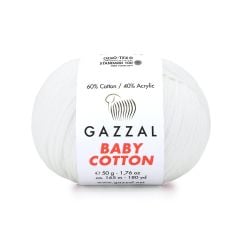 Gazzal Baby Cotton / Beyaz - 3432