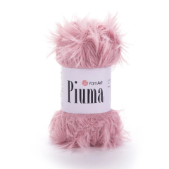YARNART PIUMA - EL ÖRGÜ İPİ PEMBE - 4413