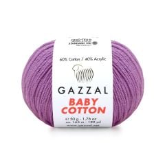 Gazzal Baby Cotton / Mor - 3414