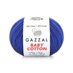 Gazzal Baby Cotton / Saks Mavi - 3421