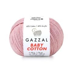 Gazzal Baby Cotton / Toz Pembe - 3444