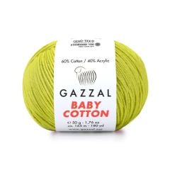 Gazzal Baby Cotton / Fıstık Yeşili - 3457