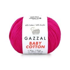 Gazzal Baby Cotton / Fuşya - 3461