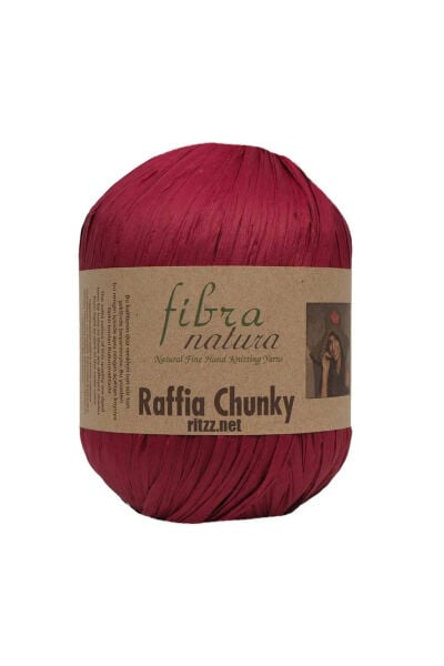 Fibra Natura Raffia Chunky / Bordo 114-44