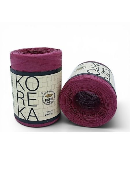 Koreka Rafya ip - 82 Bordo
