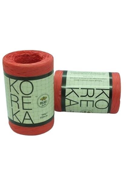 Koreka Rafya ip - 81 Kırmızı