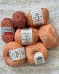 Çıtır Bluz Kiti / Yavruağzı (38-40 Beden)